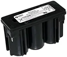 1 batteria al piombo Cyclon da 6 V, 2,5 Ah, non necessita di manutenzione, 0819-0012.