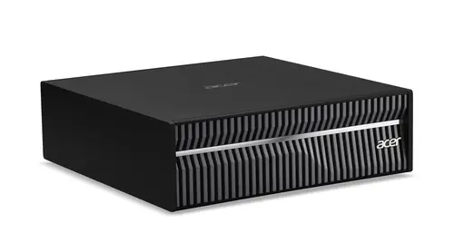 Acer Veriton GN100 AI-006 GB10 128 GB LPDDR5x-SDRAM 2 TB SSD DGX OS Mini PC Stazione di lavoro Nero, Grigio