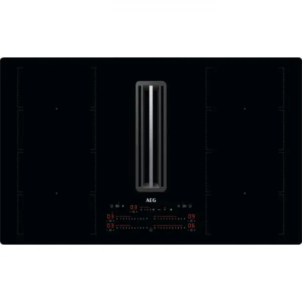 AEG CCE84779CB Nero Da incasso 83 cm Piano cottura a induzione 4 Fornelli
