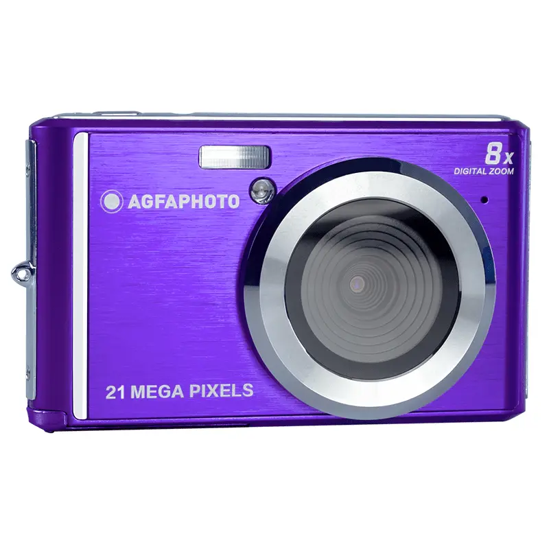 Agfa DC5200 Fotocamera Digitale Viola | 5MP Retro Compatta