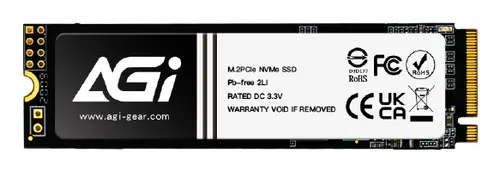 AGI SSD INTERNO AI218 2TB DRAM M.2 PCIE R/W 3200/1700 TLC GEN 3X4