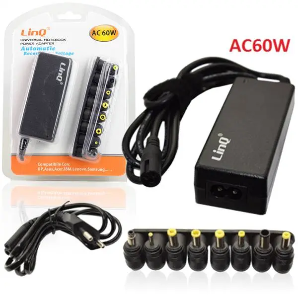 ALIM.NOTEBOOK UNIVERSALE 60W CON ADATTATORI 87W PN