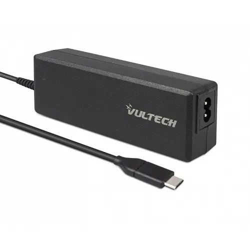 ALIM.NOTEBOOK UNIVERSALE TYPE C 65W VULTECH AU-65WTC