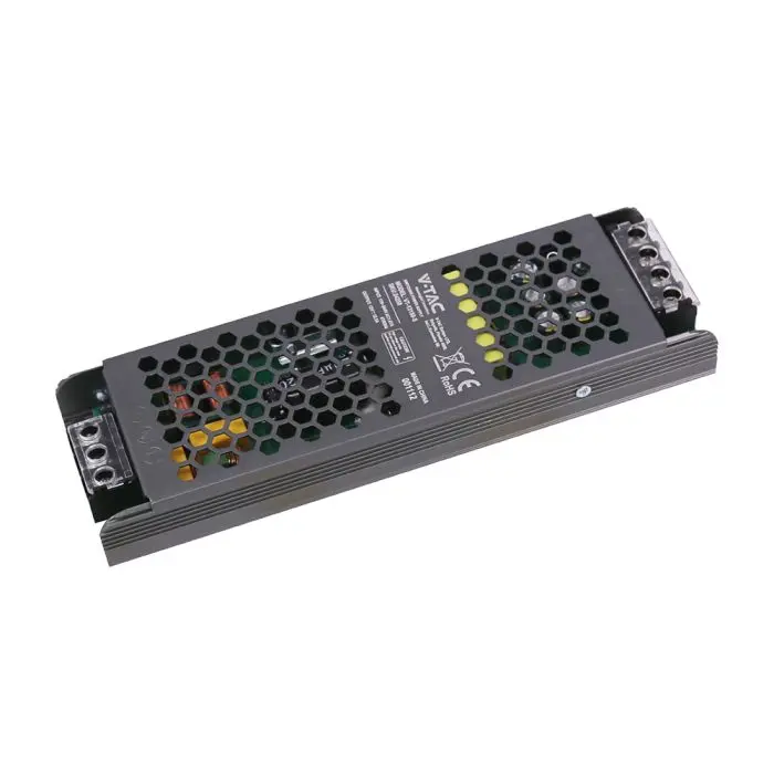 Alimentatore LED Slim in Metallo 150W 24V 6.25A con 1 Uscita209x63x25mm IP20 V-TAC 24239