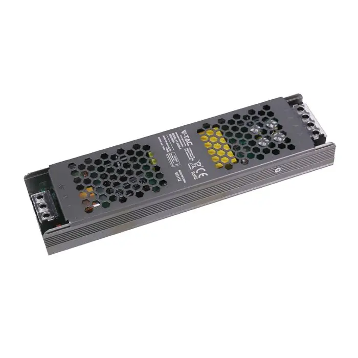 Alimentatore LED Slim in Metallo 250W 24V 10.5A con 1 Uscita 246x63x30mm IP20 V-TAC 24241