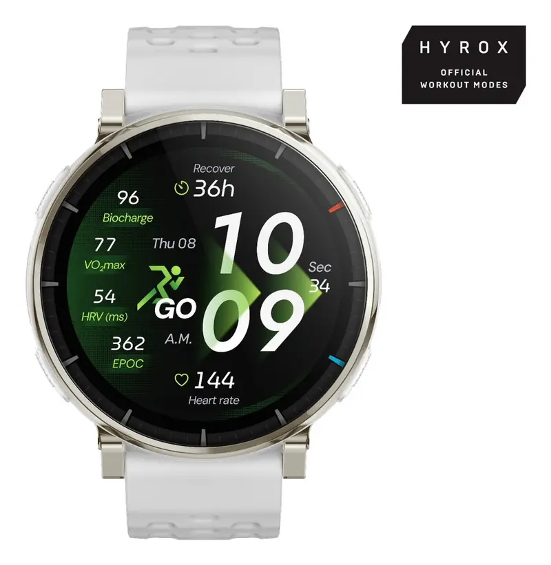 Amazfit Active 3 3,35 cm (1.32") AMOLED Digitale 466 x 466 Pixel Touch screen Oro GPS (satellitare)