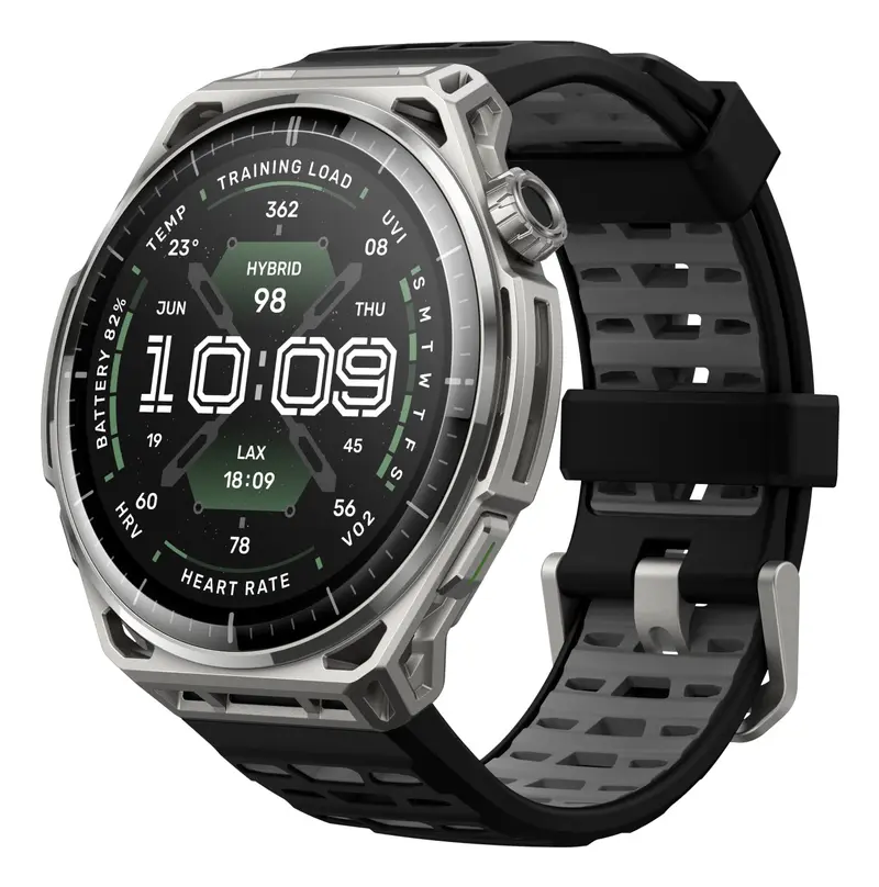 Amazfit Balance 3 3,81 cm (1.5") AMOLED 51 mm Digitale 480 x 480 Pixel Touch screen Acciaio inox Wi-Fi GPS (satellitare)