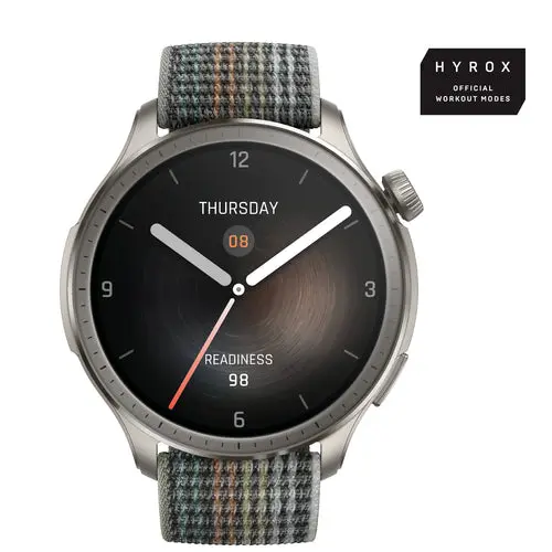 Amazfit Balance 3,81 cm (1.5") AMOLED 46 mm Digitale 480 x 480 Pixel Touch screen Grigio Wi-Fi GPS (satellitare)