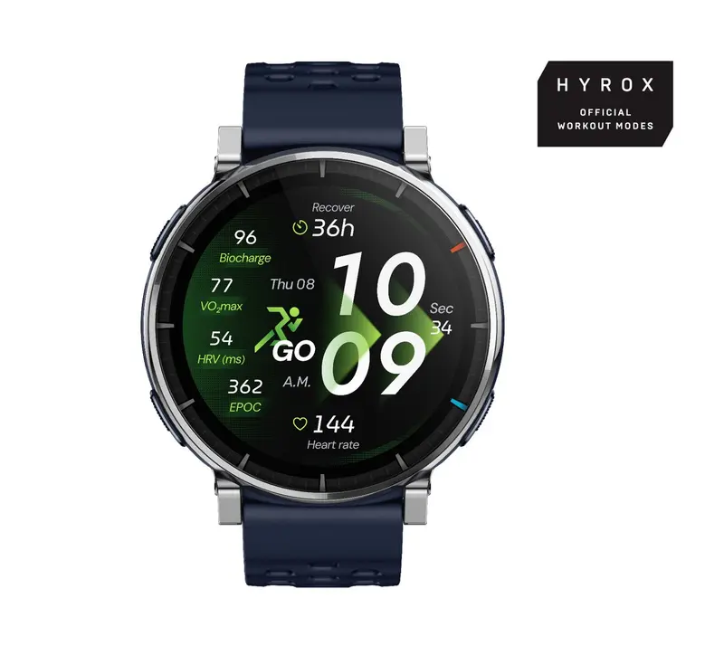 Amazfit W2558GL2N smartwatch e orologio sportivo 3,35 cm (1.32") AMOLED Digitale 466 x 466 Pixel Touch screen Argento GPS (satellitare)
