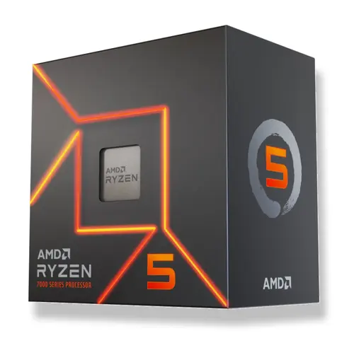 AMD CPU RYZEN 5 7400, AM5, 3.33GHz 6 CORE, 16MB CACHE, BOX