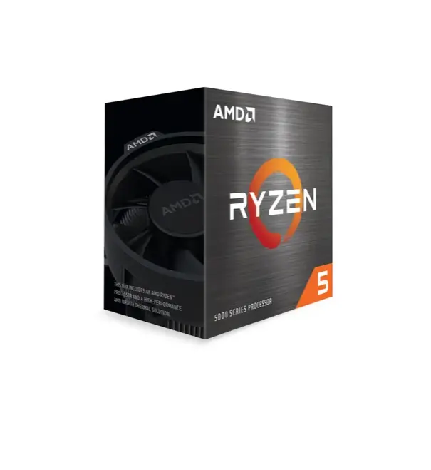 AMD Ryzen 5 5500F 6-Kern CPU, Sockel AM4, Boxed con dissipatore