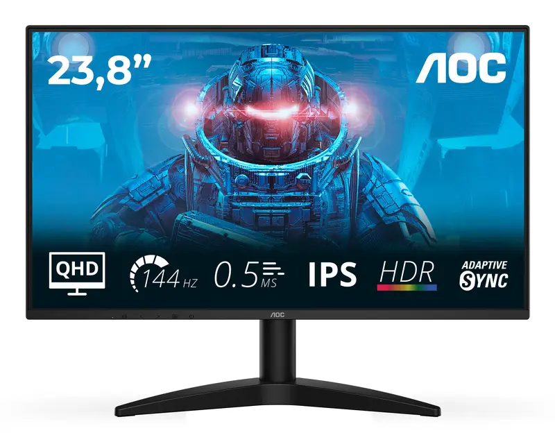 AOC B3 Q24B36X Monitor PC 60,5 cm (23.8") 2560 x 1440 Pixel Quad HD LED Nero
