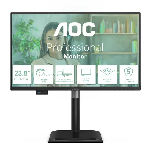 AOC MONITOR 23,8 LED IPS FHD 16