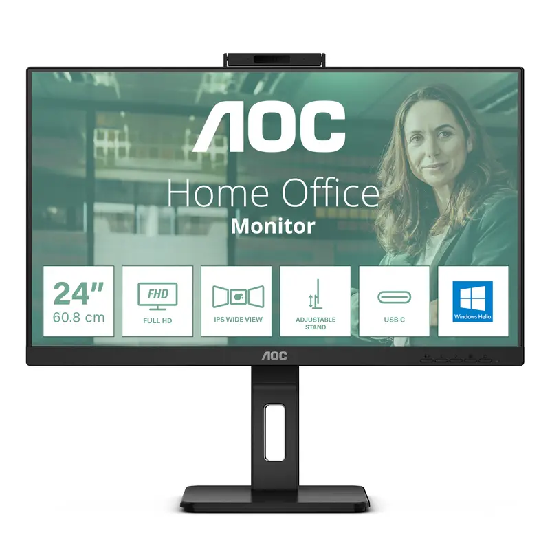 AOC MONITOR 23,8 LED IPS FHD 16
