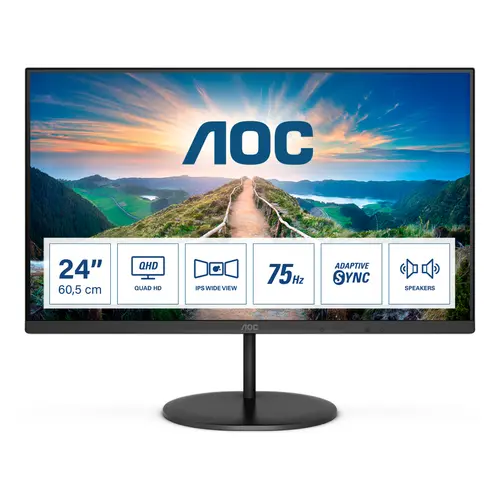 AOC MONITOR 23,8 LED IPS QHD 16