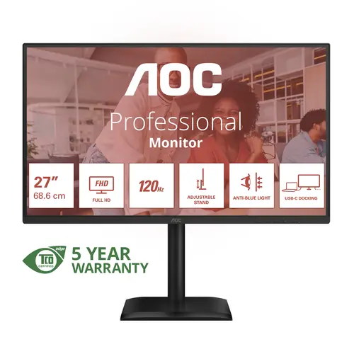 AOC MONITOR 27 LED IPS FHD 16