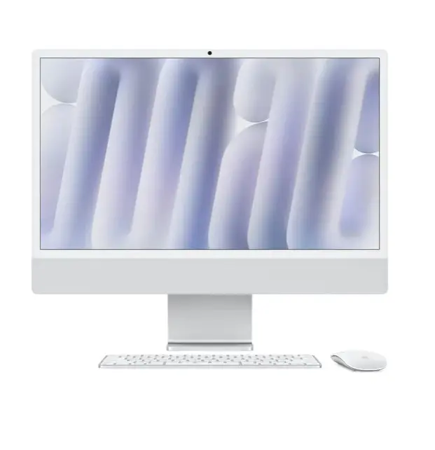 Apple iMac 24" Retina 4,5K 2024 M4/24/512GB 10C GPU Silber MCR24D/A