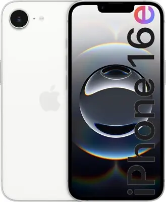 APPLE IPHONE 16E 128GB WHITE MD1R4HX/A