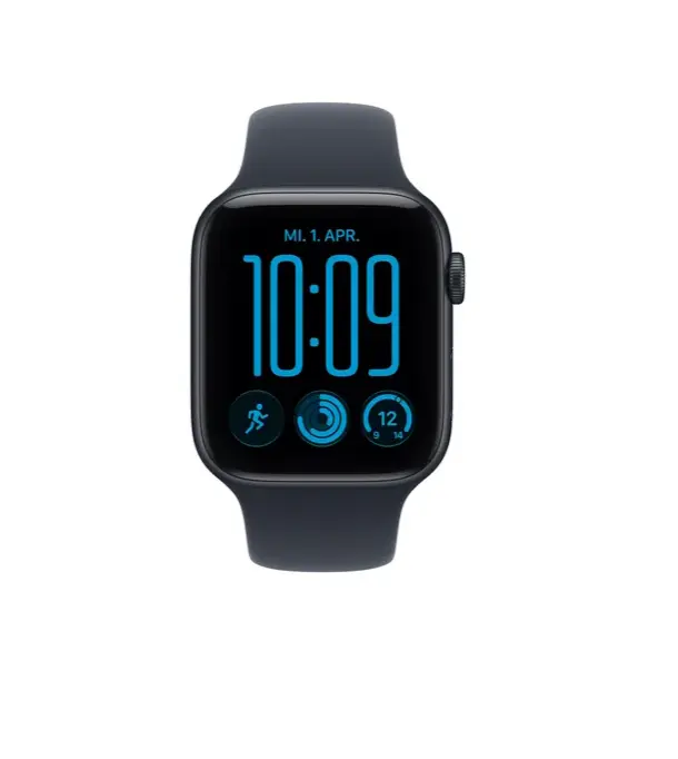 Apple Watch SE 3 GPS 44mm Cassa in alluminio Mezzanotte con Cinturino Sport Blu Navy - M/L