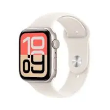 APPLE WATCH SERIES 11 GPS + CELLULAR 42MM GOLD TITANIUM CASE WITH LIGHT BLUSH SPORT BAND M/L M