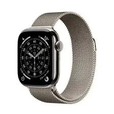 APPLE WATCH SERIES 11 GPS + CELLULAR 42MM NATURAL TITANIUM CASE WITH NATURAL MILANESE LOOP MF8