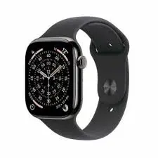 APPLE WATCH SERIES 11 GPS + CELLULAR 42MM NATURAL TITANIUM CASE WITH STONE GREY SPORT BAND S/M