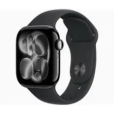 APPLE WATCH SERIES 11 GPS + CELLULAR 46MM GOLD TITANIUM CASE WITH LIGHT BLUSH SPORT BAND S/M M