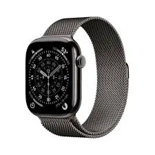 APPLE WATCH SERIES 11 GPS + CELLULAR 46MM SLATE TITANIUM CASE WITH SLATE MILANESE LOOP S/M MFD