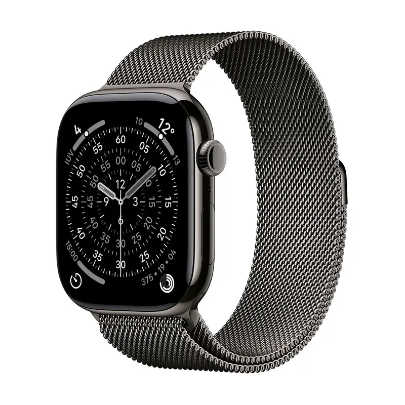 APPLE WATCH SERIES 11GPS E CELLULAR 46MMSLATE TITANIUM CASE WITH SLATE MILANESE LOOP, M/L