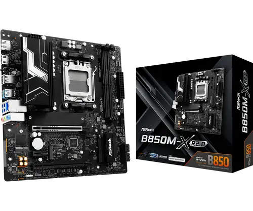 ASROCK MB AMD AM5 B850/2DDR5