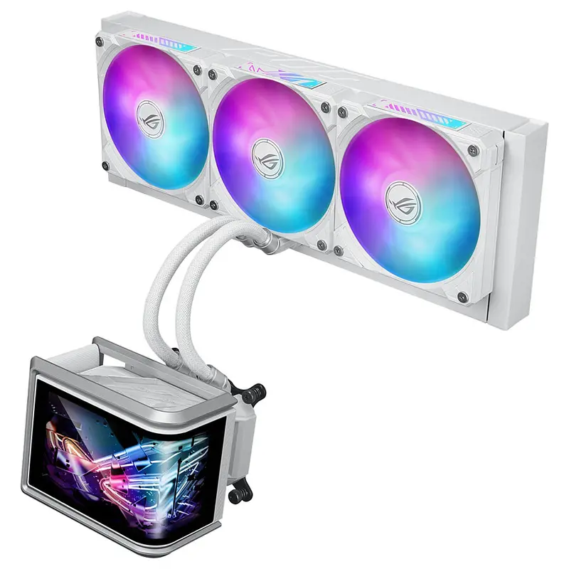 ASUS DISSIPATORE A LIQUIDO ROG RYUO IV SLC 360 ARGB, BIANCO