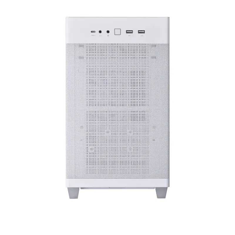 ASUS PRIME AP201 CASE TG WHITE Mini Tower Bianco