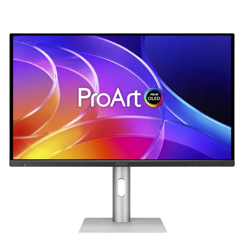 ASUS ProArt OLED PA279CDV Monitor PC 67,3 cm (26.5") 3840 x 2160 Pixel 4K Ultra HD QD-OLED Nero, Argento