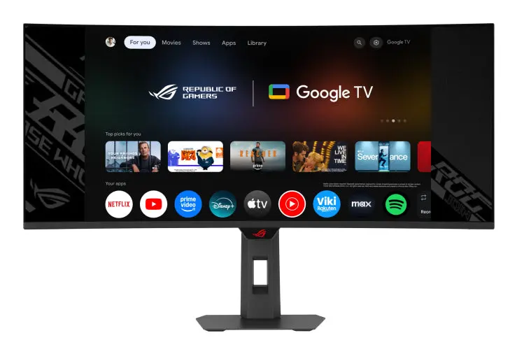 ASUS ROG Strix OLED XG34WCDMTG Monitor PC 86,4 cm (34") 3440 x 1440 Pixel QD-OLED Nero