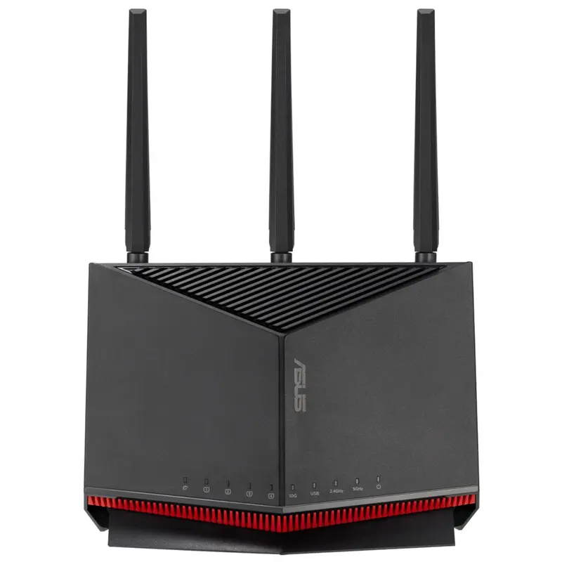 ASUS RT-BE86U router wireless 10 Gigabit Ethernet Dual-band (2.4 GHz/5 GHz) Nero