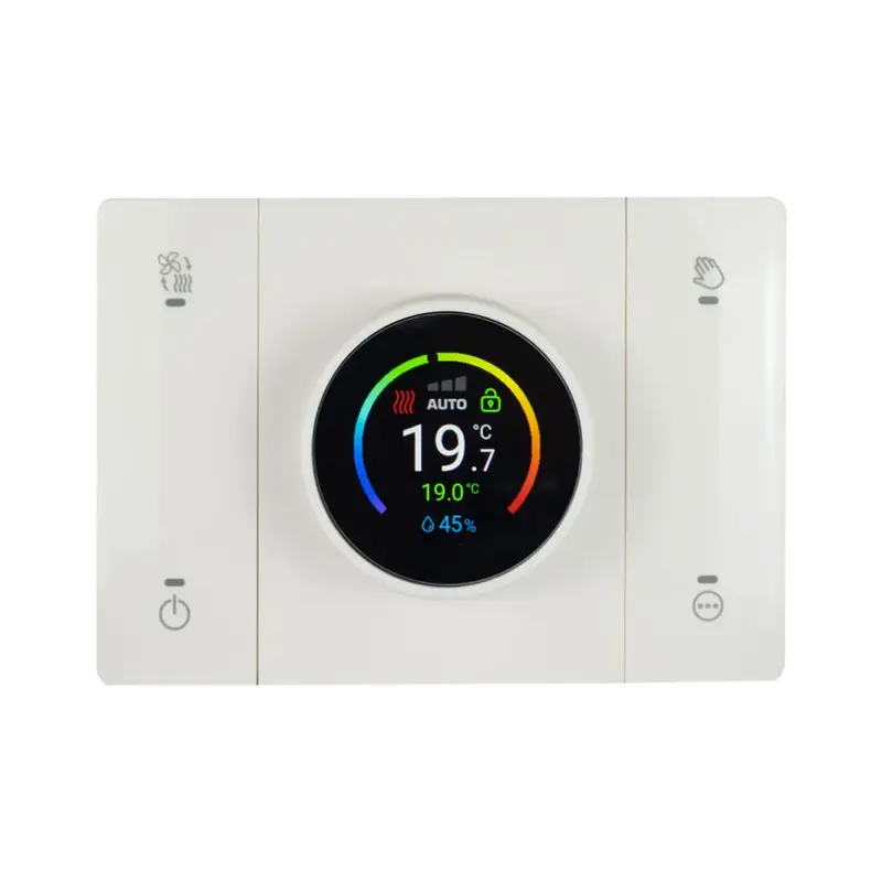 AVE CRONOTERMOSTATO SMART CONNESSO T44 CON RILEVAZIONE DELL'UMIDITA' AMBIENTE - BIANCO DOMUS 441CRT-W