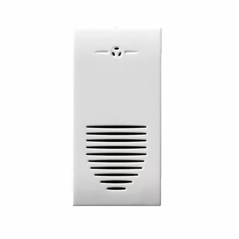 AVE Suoneria squillante, Domus S44 colore RAL 9010, 12V c.a. 8VA - finitura lucida - 1 Mod. 441028