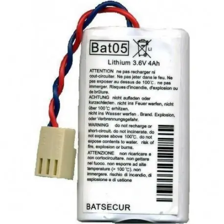 BATSECUR BAT05 Batteria Litio 3,6 V 5,4 Ah – BATLi05 D8904
