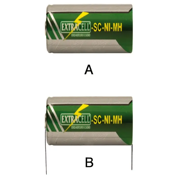 Batteria 1,2 V Ni-MH 3,3 Ah Extracell