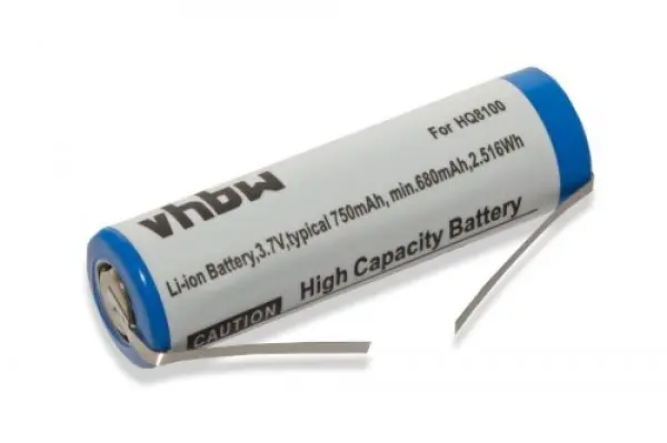Batteria 14500 3,7 V Li-ion 750 mAh