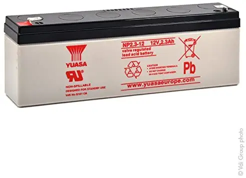 Batteria AGM Yuasa 12 V 2.3 Ah