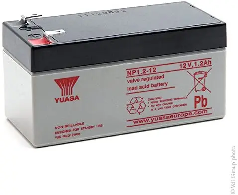Batteria AGM Yuasa NP1.2-12 12 V 1,2 Ah