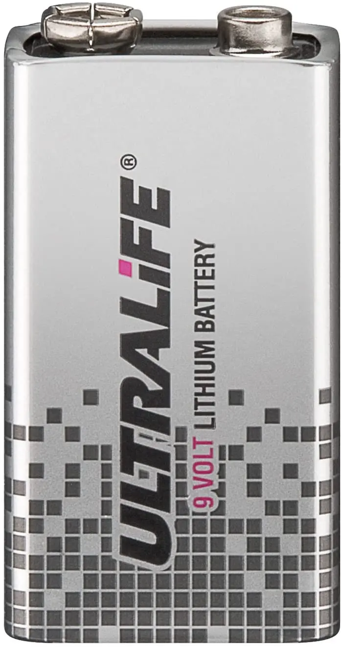 Batteria al Litio Ultralife 9 V Li-MnO2 ad Alta Durata