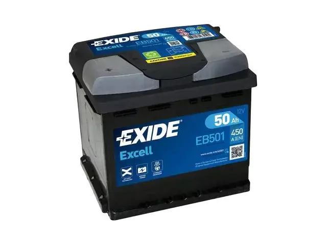 Batteria auto exide 12 V 50 Ah 450 A