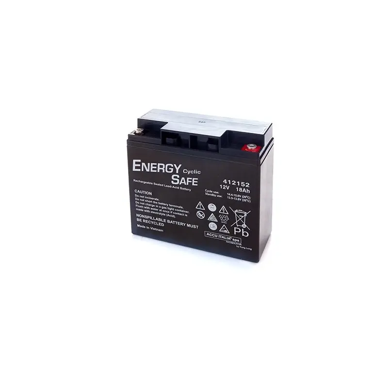 Batteria Ciclica Energy Safe 00412152 12 V 18 Ah AGM
