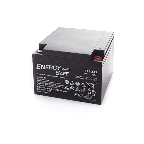 Batteria Ciclica Energy Safe 00412242 12 V 26 Ah AGM