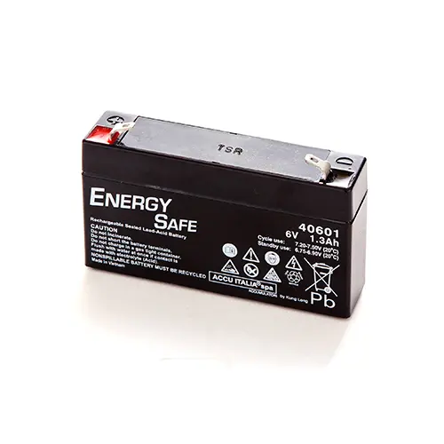 Batteria Energy Safe 0040601 6 V 1,3 Ah AGM VRLA