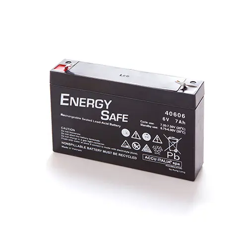 Batteria Energy Safe 0040606 6 V 7 Ah AGM VRLA