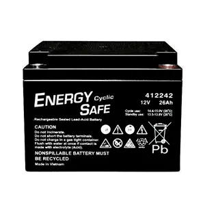 Batteria Energy Safe 00412260 12 V 26 Ah AGM VRLA
