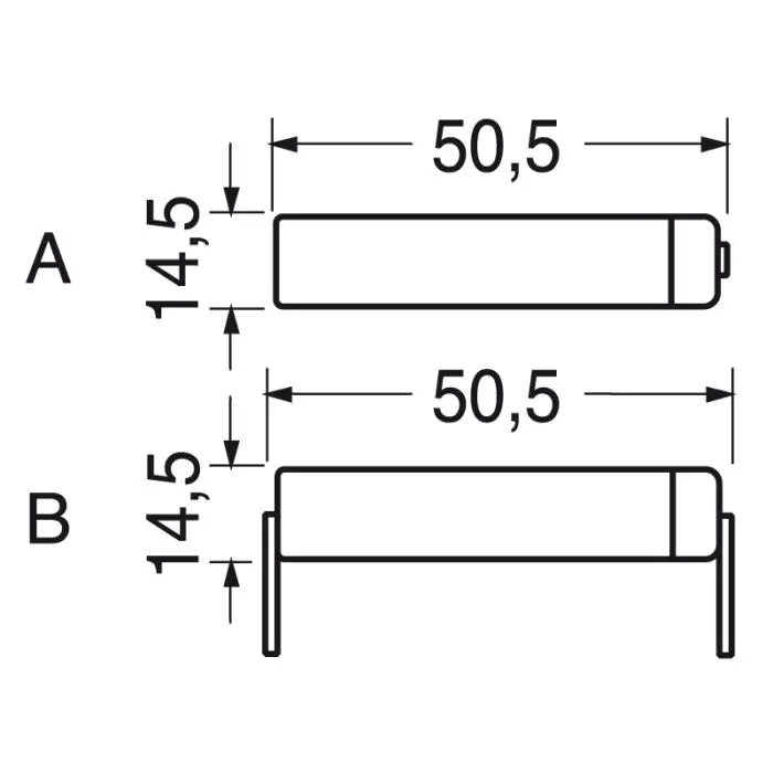 Batteria Extracell Ni-MH 1,2 V 1500 mAh /l